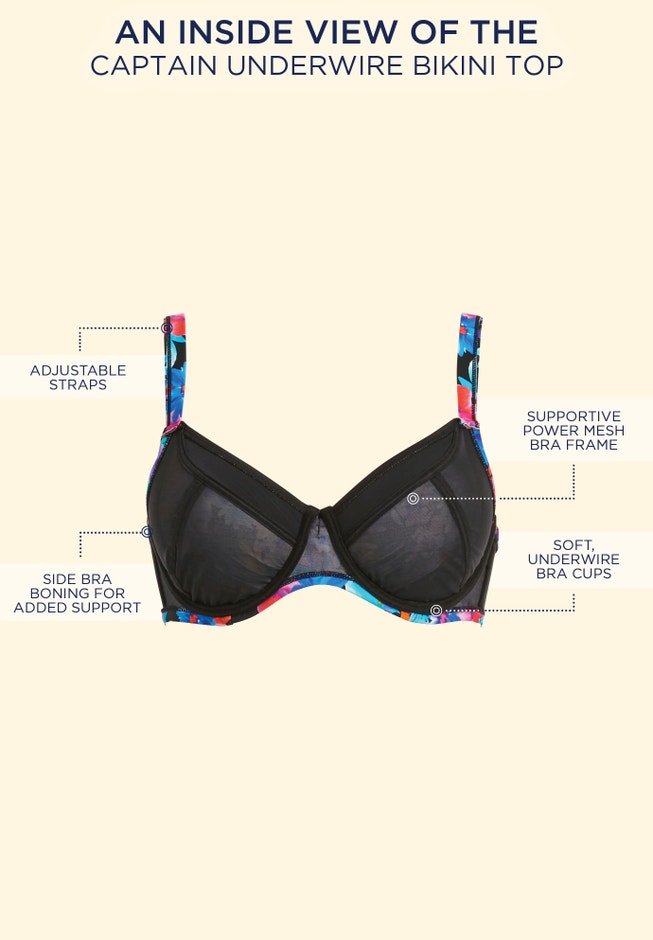 Captain Underwire Bikini Top image number 3