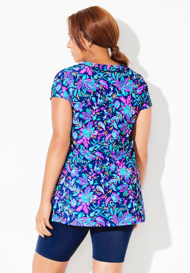 Chlorine Resistant Swim Tunic image number 1