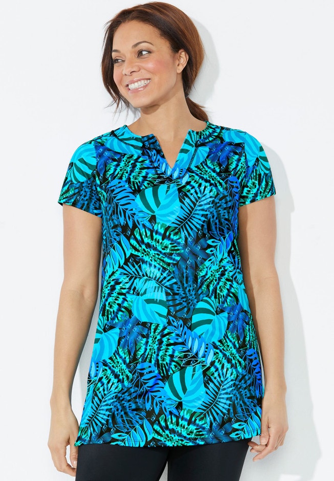 Chlorine Resistant Swim Tunic image number 0