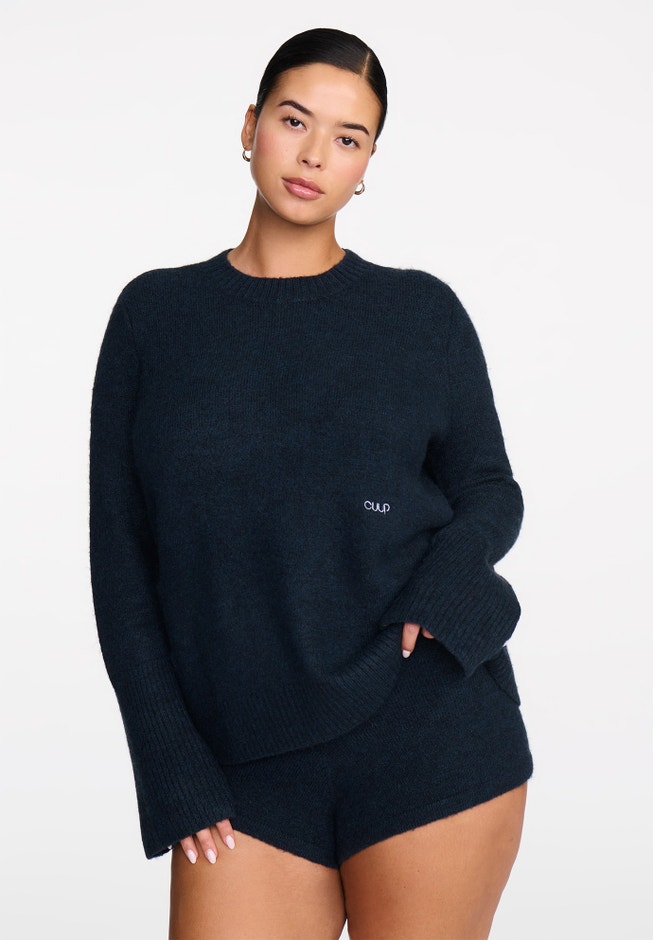 The Crewneck Sweater- Jersey Knit image number 1