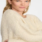 The Open-Back Sweater- Boucle image number null