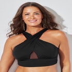 Longline High Neck Bikini Top image number null