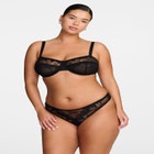 The Balconette- Floral Lace image number null