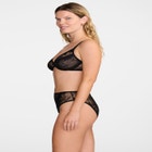 The Plunge- Floral Lace image number null