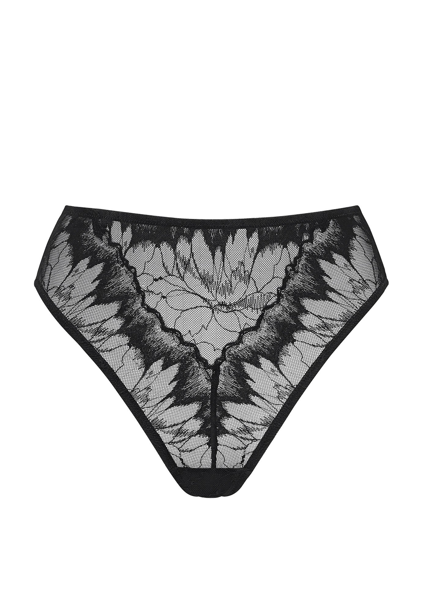The Highwaist- Floral Lace image number 1
