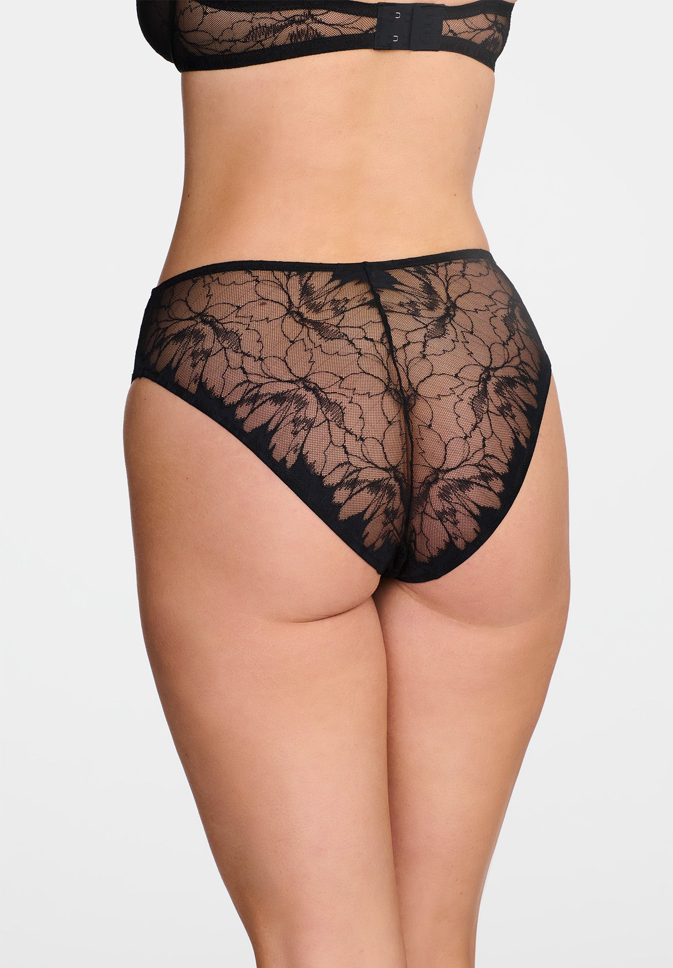 The Highwaist- Floral Lace image number 3