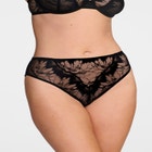 The Highwaist- Floral Lace image number null