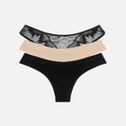 The Thong- Floral Lace image number null