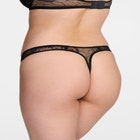 The Thong- Floral Lace image number null