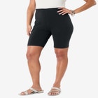 Plus Size Everyday Essential Stretch Bike Shorts image number null