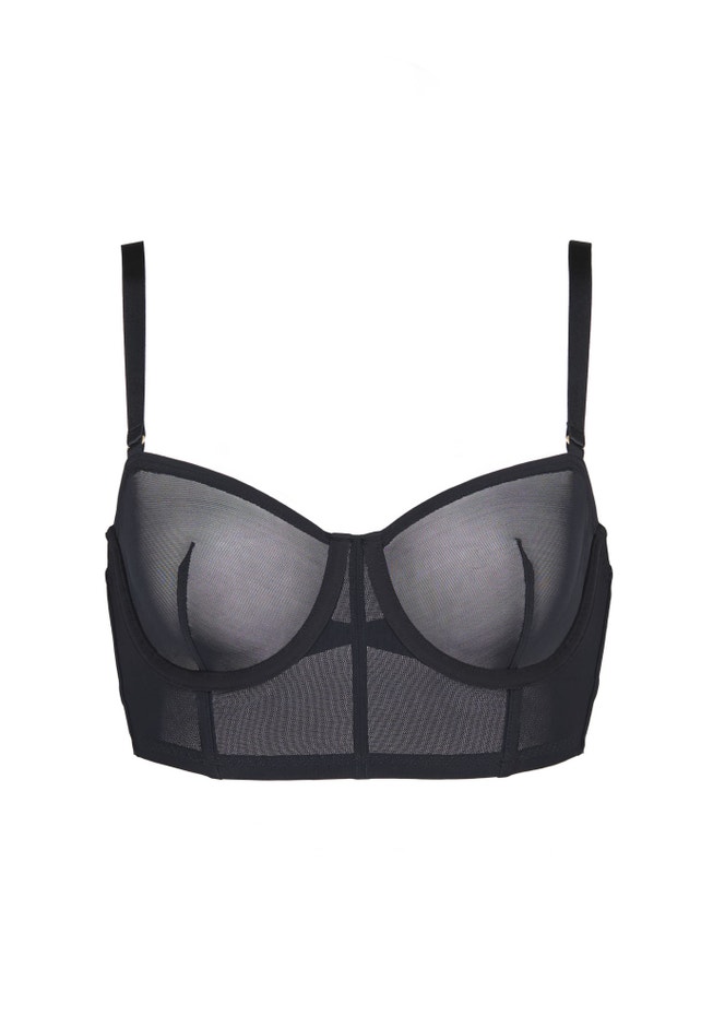 The Longline Bra - Mesh image number 1