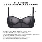 The Longline Bra - Mesh image number null