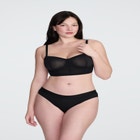 The Longline Bra - Mesh image number null