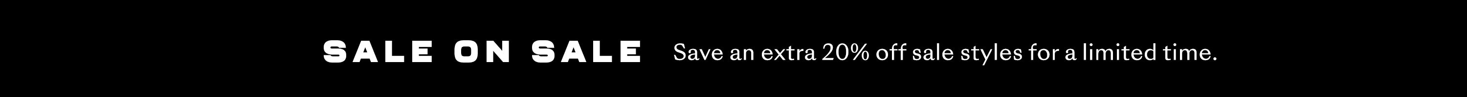 Extra 20% Off Sale