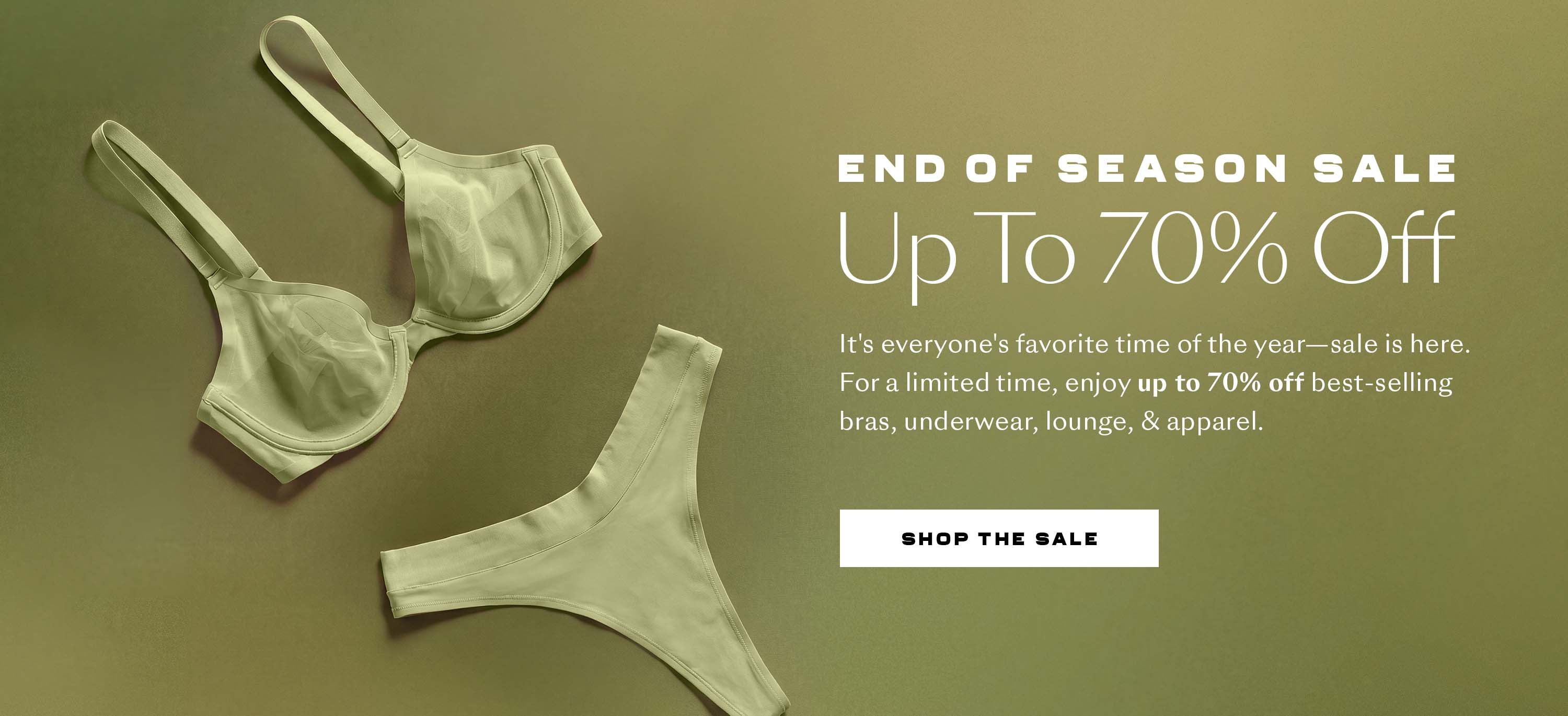 END OF SEASON SALE