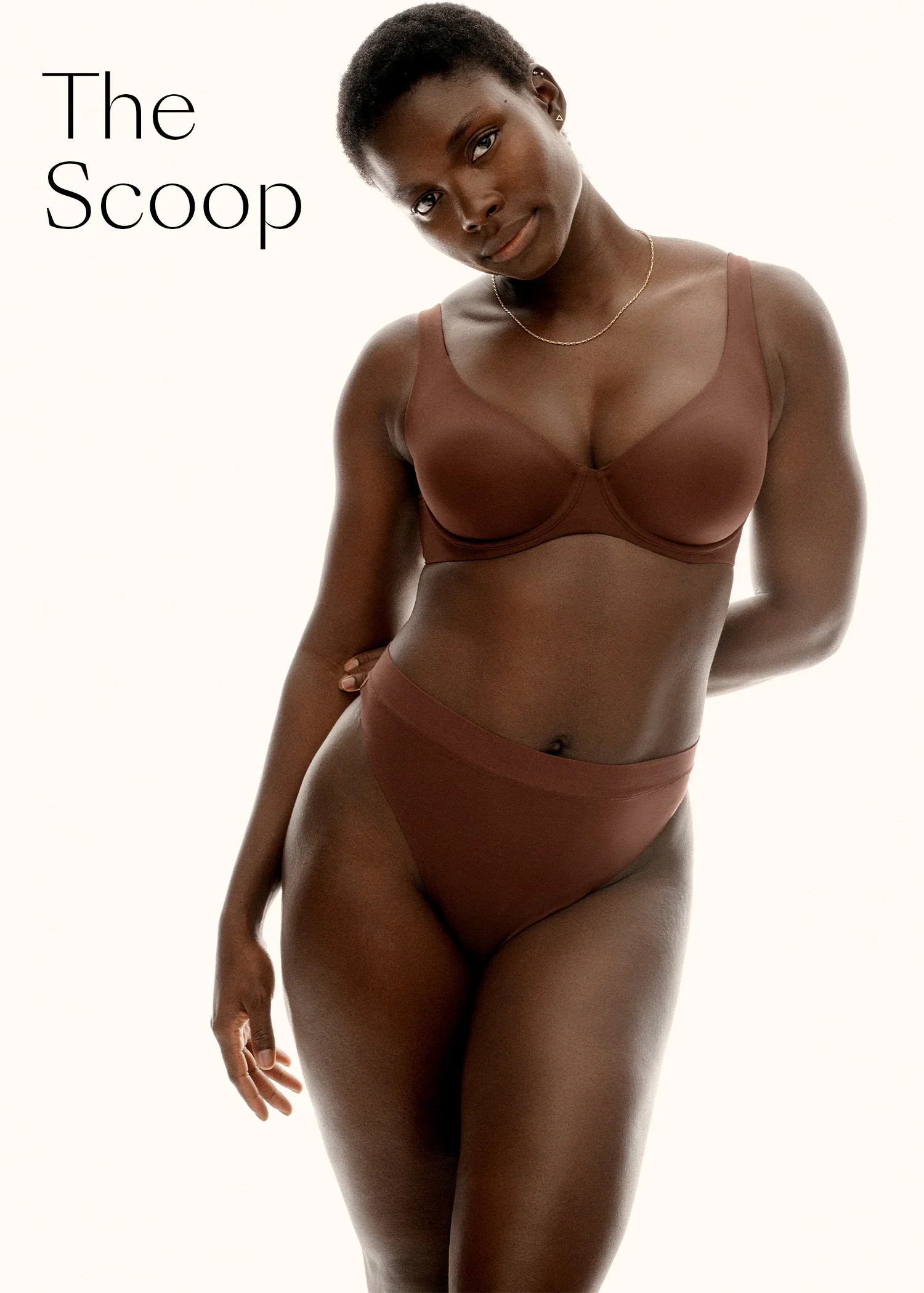 CUUP Bras The Plunge - Mesh, Blush at discount price Cheap CUUP Store