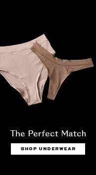 The perfect match! Shop underwear.