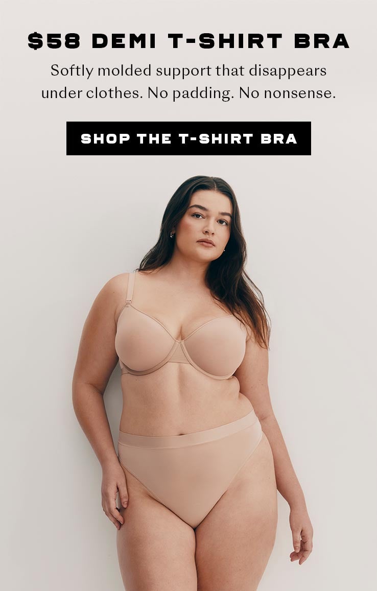$58 Demi T-Shirt Bra