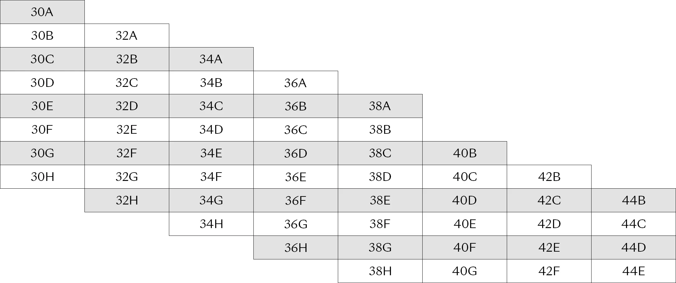 Cuup Bra Sizing Expands To Include Even More Band Sizes