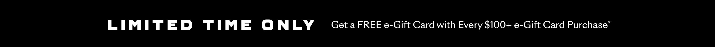 eGift Card Promo
